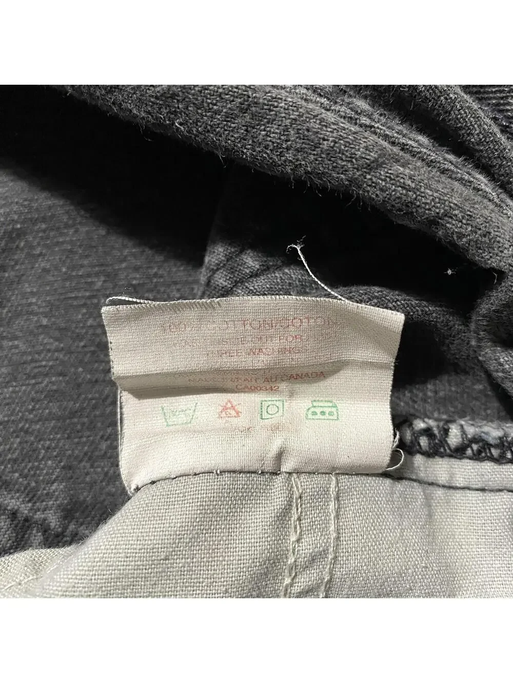 Levi's Jeans Men's 38x32 Black Denim Orange Tab Faded Black Fits (36x31) Canada - Picture 5 of 6